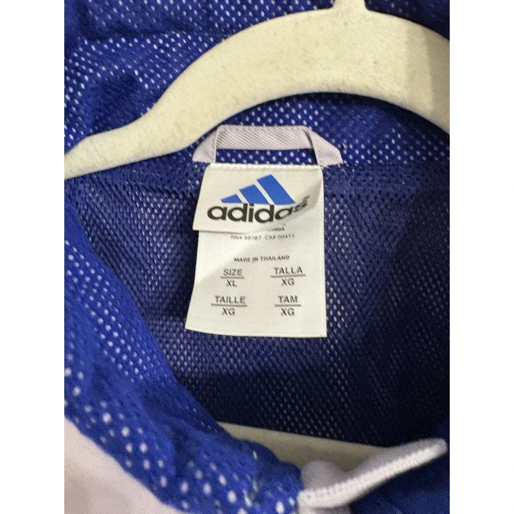 Vintage 2000 Boston‎ Marathon Adidas Iridium/Carbon Windbreaker Jacket Size XL